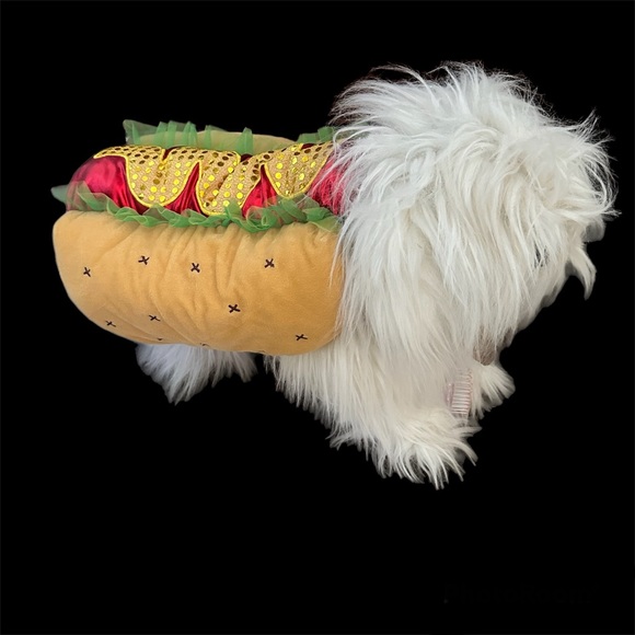 🌭 Hot Dog Costume for Small Dogs 🎃 - Picture 3 of 6